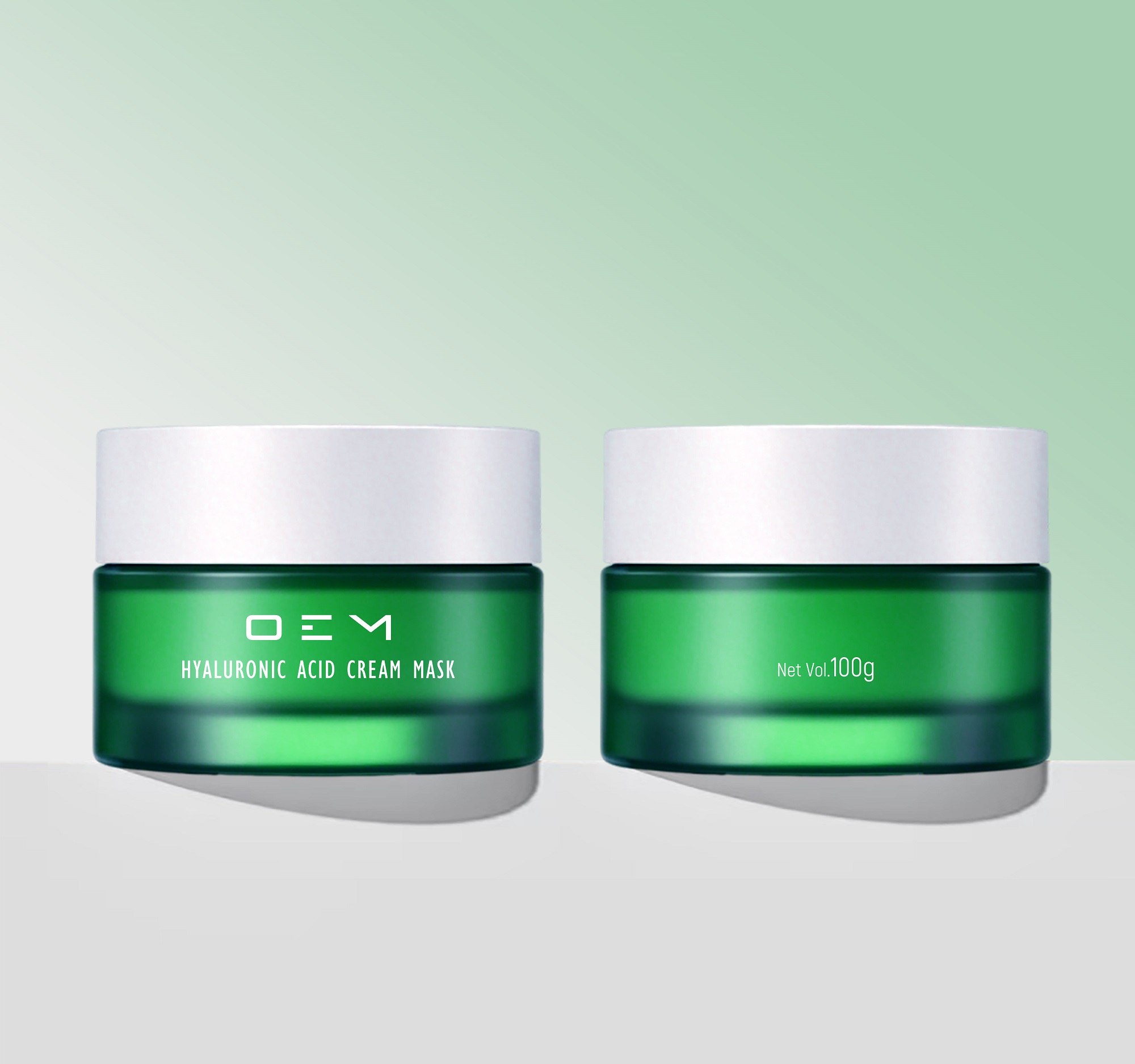 Hyaluronic acid cream mask